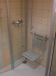 dusche mit sitz