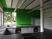 Hauswirtschaft mit Zehnder Deckenstrahlplatten